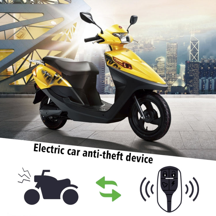 Electric Vehicle Anti-theft Remote Alarm Keyless Quick Vehicle Search(48-72V) - Theft Protection by PMC Jewellery | Online Shopping South Africa | PMC Jewellery | Buy Now Pay Later Mobicred