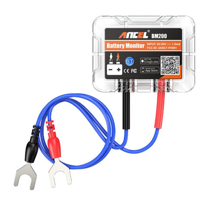 ANCEL BM200 12V Bluetooth 4.2 Car Battery Analysis and Detection Tool Battery Tester - Electronic Test by ANCEL | Online Shopping South Africa | PMC Jewellery | Buy Now Pay Later Mobicred