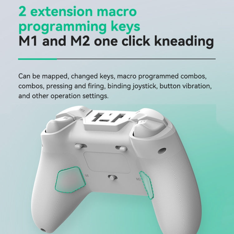 Z03 Wireless Bluetooth Game Controller For Switch / IOS / Android / PC / PS3 / PS4, Spec: Star White - Gamepads by PMC Jewellery | Online Shopping South Africa | PMC Jewellery | Buy Now Pay Later Mobicred