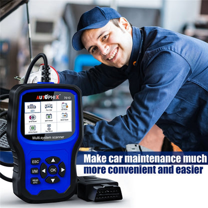 AUTOPHIX 7610 OBD2 Scan Diagnostic Tool Full System Maintenance And Repair Detector - Electronic Test by AUTOPHIX | Online Shopping South Africa | PMC Jewellery | Buy Now Pay Later Mobicred