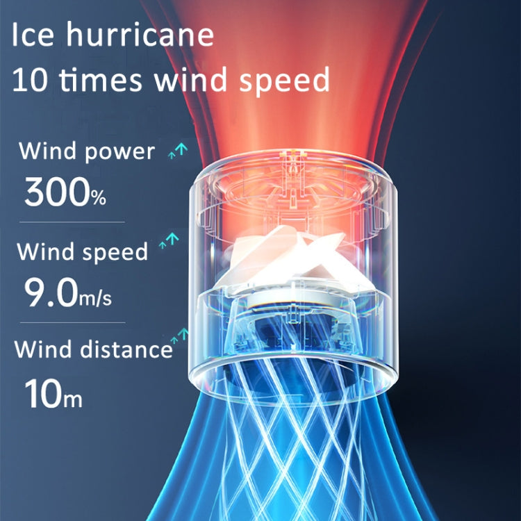 Handheld Turbine Fan 120 Speed ?Brushless Motor Fan(Space Gray) - Electric Fans by PMC TechLife | Online Shopping South Africa | PMC TechLife | Buy Now Pay Later Mobicred