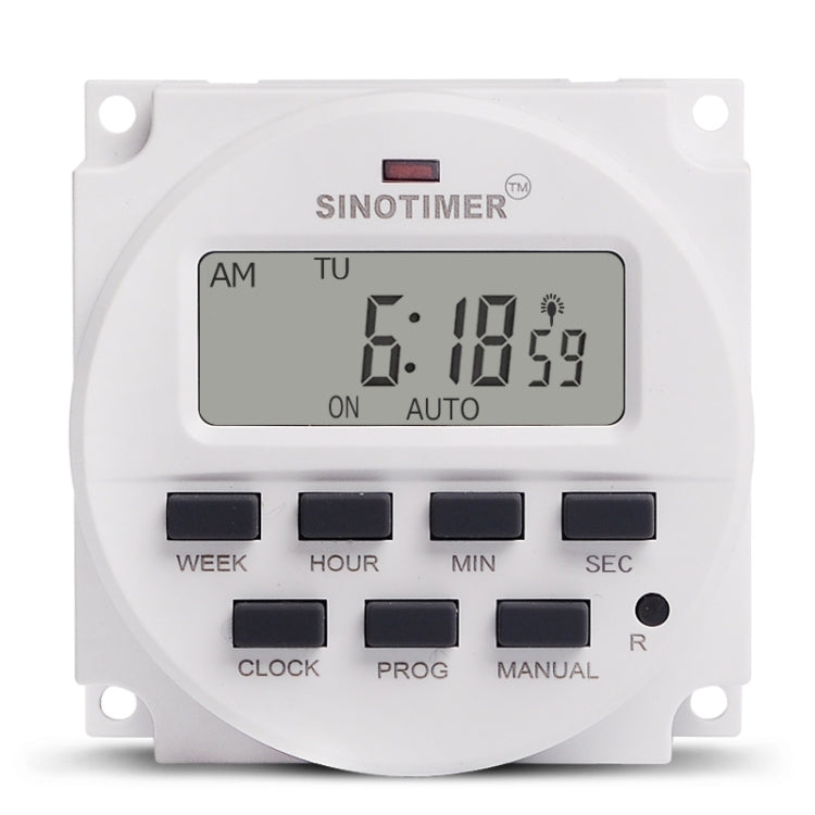 SINOTIMER TM618SH  1 Second Interval Digital LCD Timer Switch Programmable Time Relay 5V - Switch by SINOTIMER | Online Shopping South Africa | PMC Jewellery | Buy Now Pay Later Mobicred