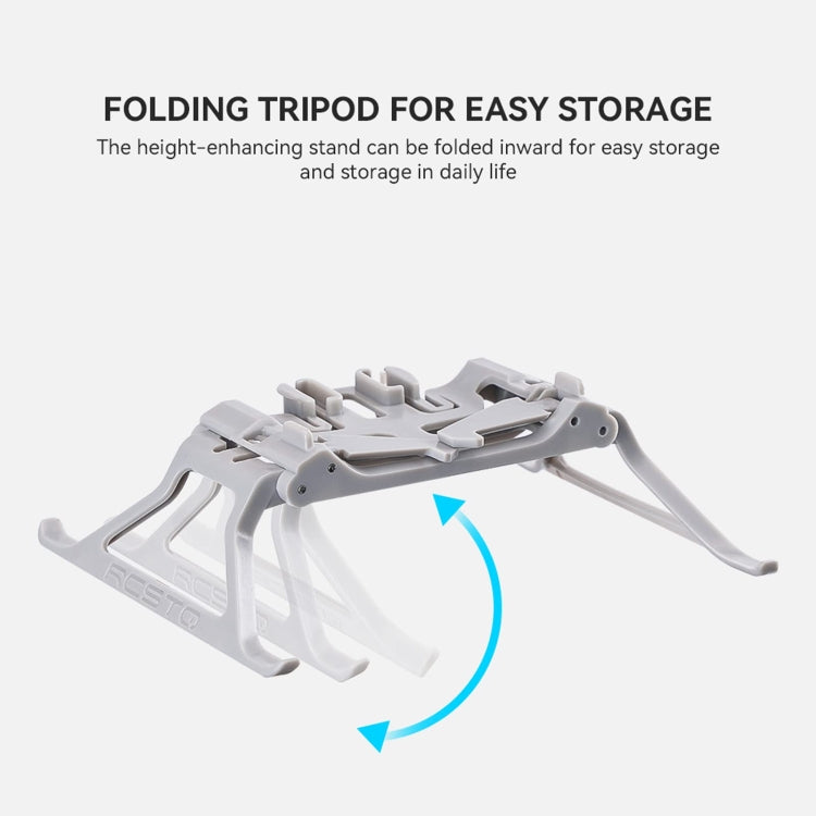 For DJI Mini 3 Pro RCSTQ Booster Stand Folding Landing Gear - Holder Series by RCSTQ | Online Shopping South Africa | PMC Jewellery | Buy Now Pay Later Mobicred