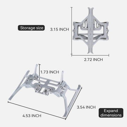 For DJI Mini 3 Pro RCSTQ Booster Stand Folding Landing Gear - Holder Series by RCSTQ | Online Shopping South Africa | PMC Jewellery | Buy Now Pay Later Mobicred