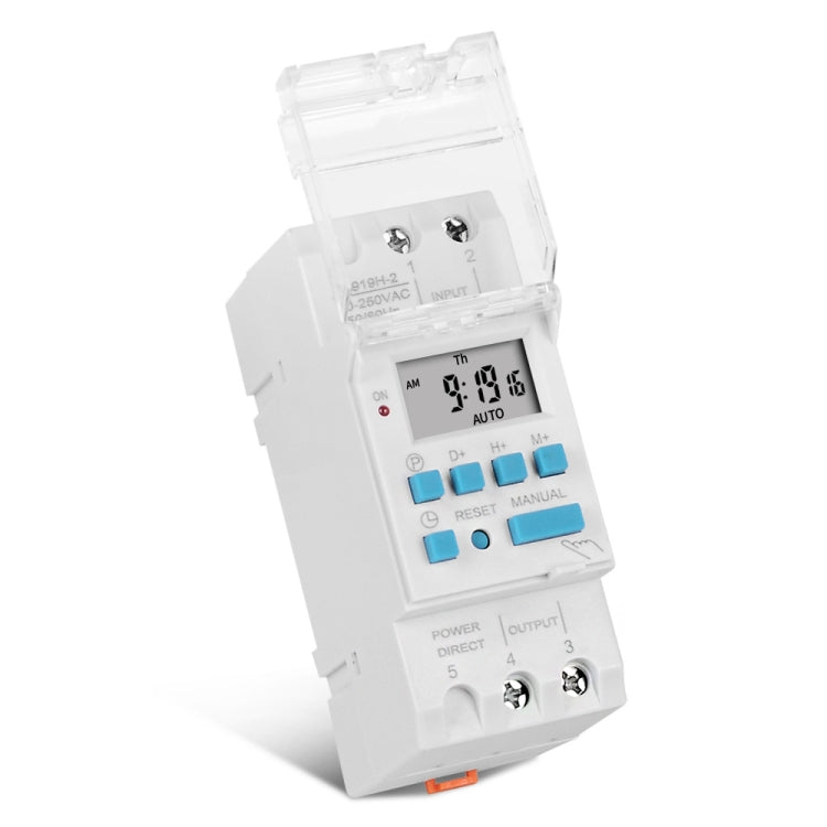 SINOTIMER TM919H-2 220V 16A DIN Rail 4 Pins Voltage Output Digital Switch Timer Automatic Cycle Timing Controller - Switch by SINOTIMER | Online Shopping South Africa | PMC TechLife | Buy Now Pay Later Mobicred