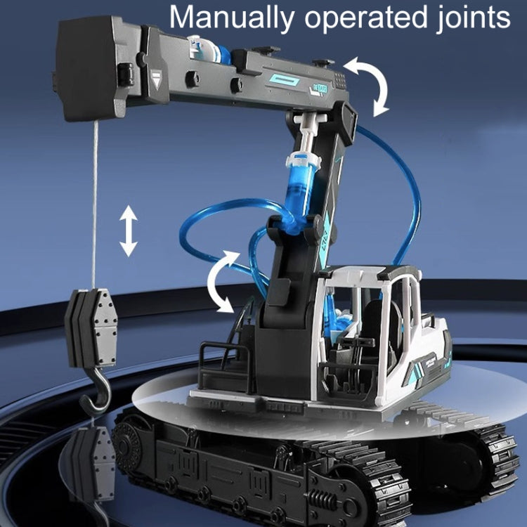 Children Science Education Building Block Toys Hydraulic Mechanical Engineering Vehicle, Model: Crane Machine - Building Blocks by PMC Jewellery | Online Shopping South Africa | PMC Jewellery | Buy Now Pay Later Mobicred