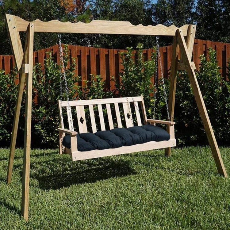 100x50x8cm Outdoor Bench Waterproof Sunscreen Thickened Soft Cushion(Light Gray) - Cushions & Pillows by PMc TechLife | Online Shopping South Africa | PMc TechLife | Buy Now Pay Later Mobicred