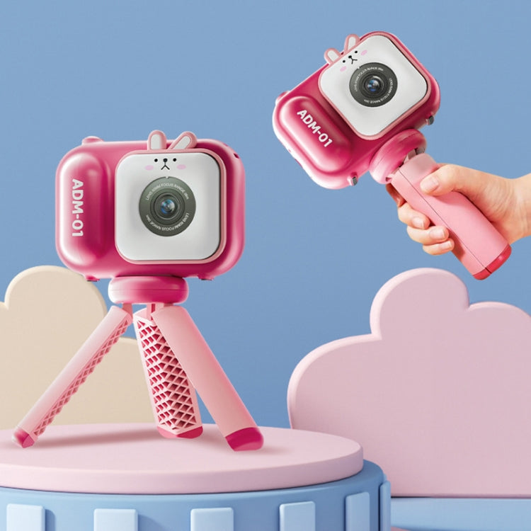 2.4 Inch IPS Screen 48MP Dual Lens Kids Digital Camera Mini Video Camera Without TF Card Pink Bunny - Children Cameras by PMC TechLife | Online Shopping South Africa | PMC TechLife | Buy Now Pay Later Mobicred