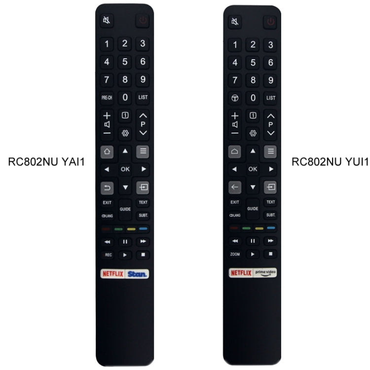 For TCL TV Intelligent Infrared Remote Control(RC802NU YAI1) - TV by PMC Jewellery | Online Shopping South Africa | PMC Jewellery | Buy Now Pay Later Mobicred