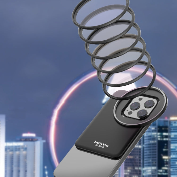 For iPhone Senxia Magsafe Magnetic Mobile Phone Filter Holder Phone Lens Adapter Base For 6.1-inch - Lens & Accessories by Senxia | Online Shopping South Africa | PMC Jewellery | Buy Now Pay Later Mobicred