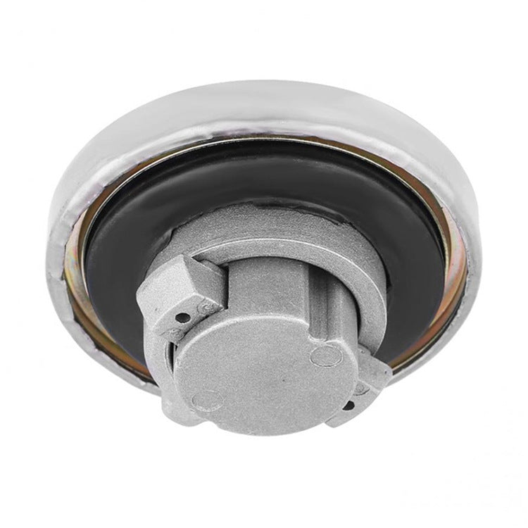 Suitable for Honda CA250 Motorcycle Modified Fuel Tank Cap(Silver) - Theft Protection by PMC TechLife | Online Shopping South Africa | PMC TechLife | Buy Now Pay Later Mobicred