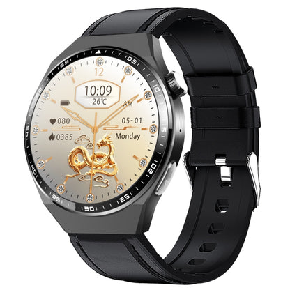 F800 Wellness Smart Watch Blood Pressure ECG Electrocardiogram SOS Alarm Pedometer Sports Watch, Color: Black Leather - Sport Watches by PMC Jewellery | Online Shopping South Africa | PMC Jewellery | Buy Now Pay Later Mobicred