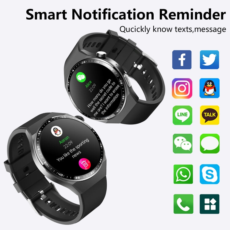 F800 Wellness Smart Watch Blood Pressure ECG Electrocardiogram SOS Alarm Pedometer Sports Watch, Color: Black Leather - Sport Watches by PMC Jewellery | Online Shopping South Africa | PMC Jewellery | Buy Now Pay Later Mobicred