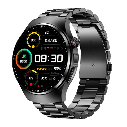 TK25 1.39-inch IP67 Waterproof Sports Health Monitoring Smart Bluetooth Calling Watch(Steel Black) - Smart Watches by PMC Jewellery | Online Shopping South Africa | PMC Jewellery | Buy Now Pay Later Mobicred