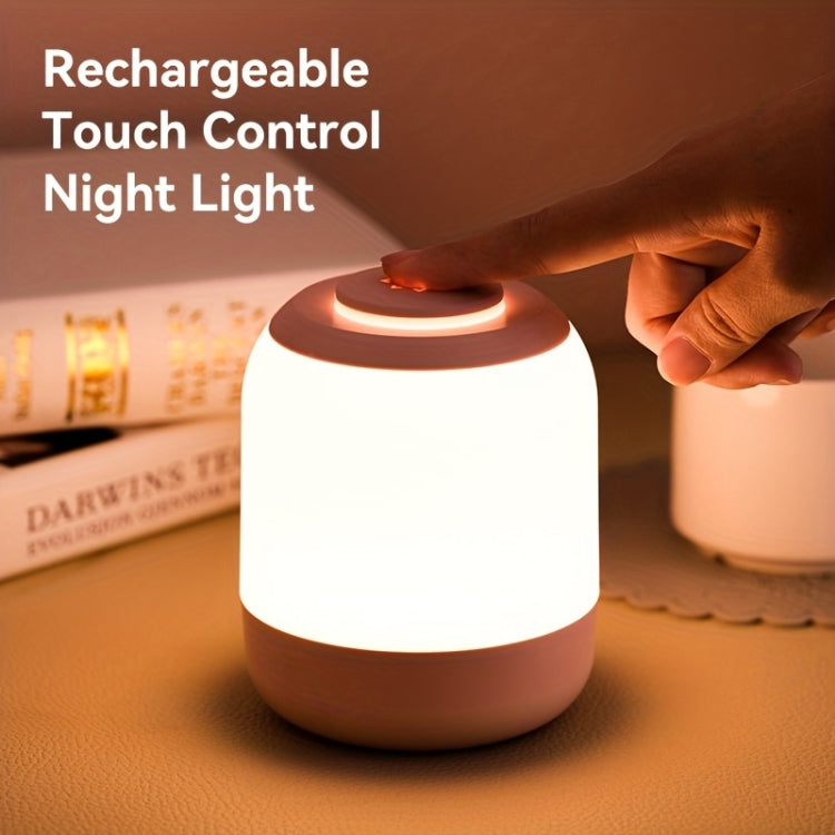 Rechargeable Touch Control LED Night Light Bedside Lamp SE Version 2400mAh White - Bedside Light by PMc TechLife | Online Shopping South Africa | PMc TechLife | Buy Now Pay Later Mobicred