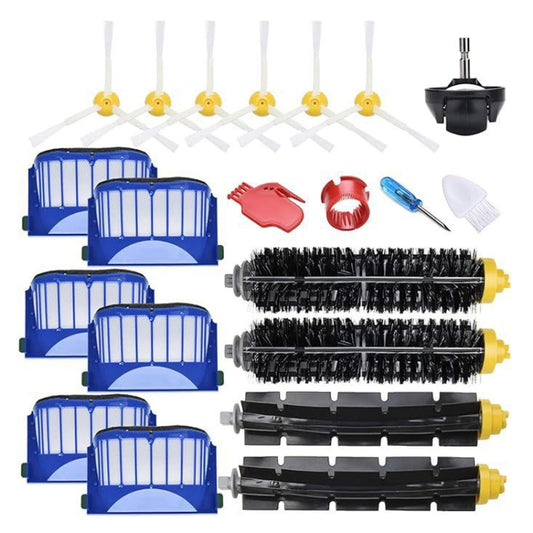 For iRobot Roomba 600 Series Vacuum Cleaner Replacement Parts 17pcs /Set - For iRobot Accessories by PMC Jewellery | Online Shopping South Africa | PMC Jewellery | Buy Now Pay Later Mobicred