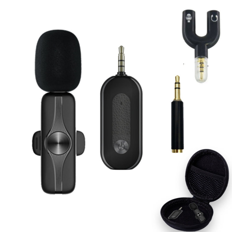 Elebest 3.5mm Wireless Lavalier Microphone Mini Clip-On Mic, Spec: One Drag One Set 2 - Microphone by Elebest | Online Shopping South Africa | PMC Jewellery | Buy Now Pay Later Mobicred