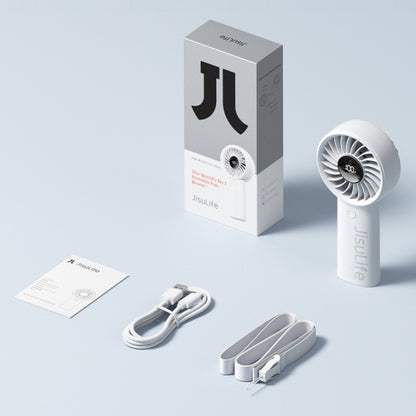 JisuLife Life4 Handheld Portable Small Rechargeable Fan, Battery Capacity: 5000mAh Gray - Electric Fans by JisuLife | Online Shopping South Africa | PMC Jewellery | Buy Now Pay Later Mobicred