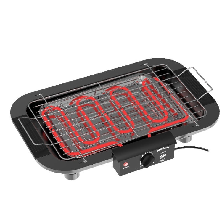 1800W Electric Grill Home BBQ Grill, UK Plug(Black) - free shipping - PMC TechLife - Order now!
