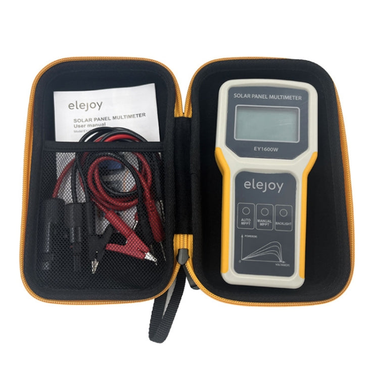 elejoy 1600W MPPT Solar Photovoltaic Panel Multimeter(EY1600W) - Digital Multimeter by elejoy | Online Shopping South Africa | PMC Jewellery | Buy Now Pay Later Mobicred