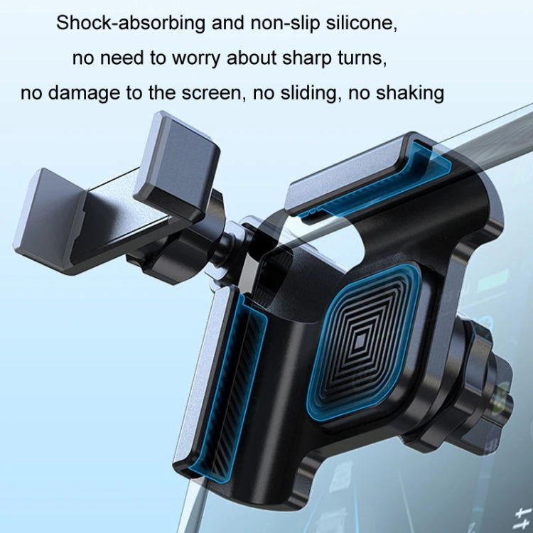 SHUNWEI Car Navigation Screen Floating Mobile Phone Holder, Style: Magnetic Type - free shipping - PMC Jewellery - Order now!