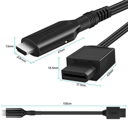 For Nintendo Wii To HDMI Converter  Adapter Cable 1m 1080P For Full HD Device - Adapter by PMC Jewellery | Online Shopping South Africa | PMC Jewellery | Buy Now Pay Later Mobicred