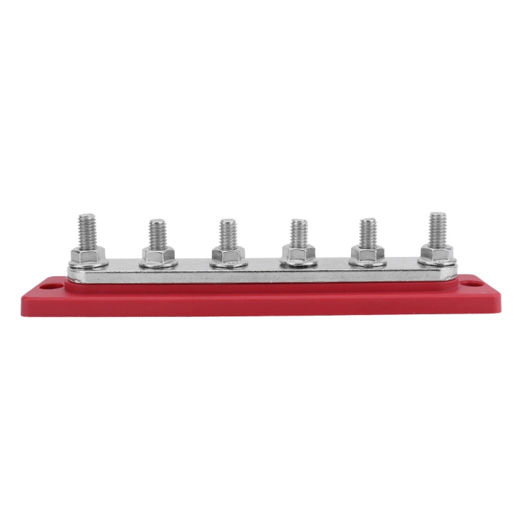 M8 Stud RV Yacht 6-way Nylon Flame Retardant Base DC Busbar - Fuse by PMC Jewellery | Online Shopping South Africa | PMC Jewellery | Buy Now Pay Later Mobicred