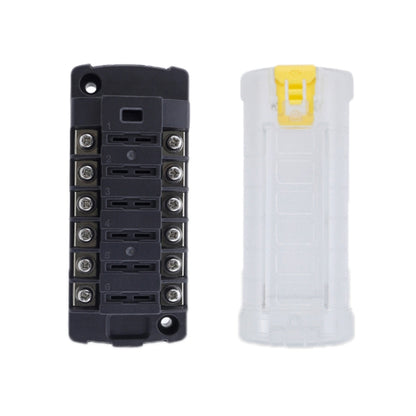 6-Way Plug-In Insulated Cover Fuse Box For Cars Yachts, Set: Enhanced Version B - Fuse by PMC Jewellery | Online Shopping South Africa | PMC Jewellery | Buy Now Pay Later Mobicred