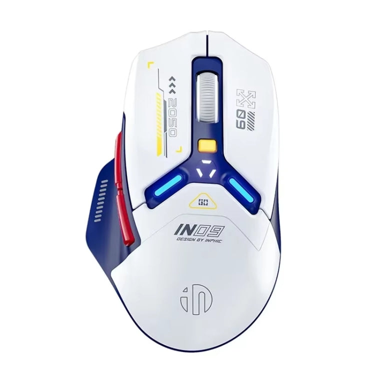 Inphic IN9 Tri-mode Wireless Bluetooth Gaming Office Computer Mouse(Blue) - Wireless Mice by Inphic | Online Shopping South Africa | PMC Jewellery | Buy Now Pay Later Mobicred