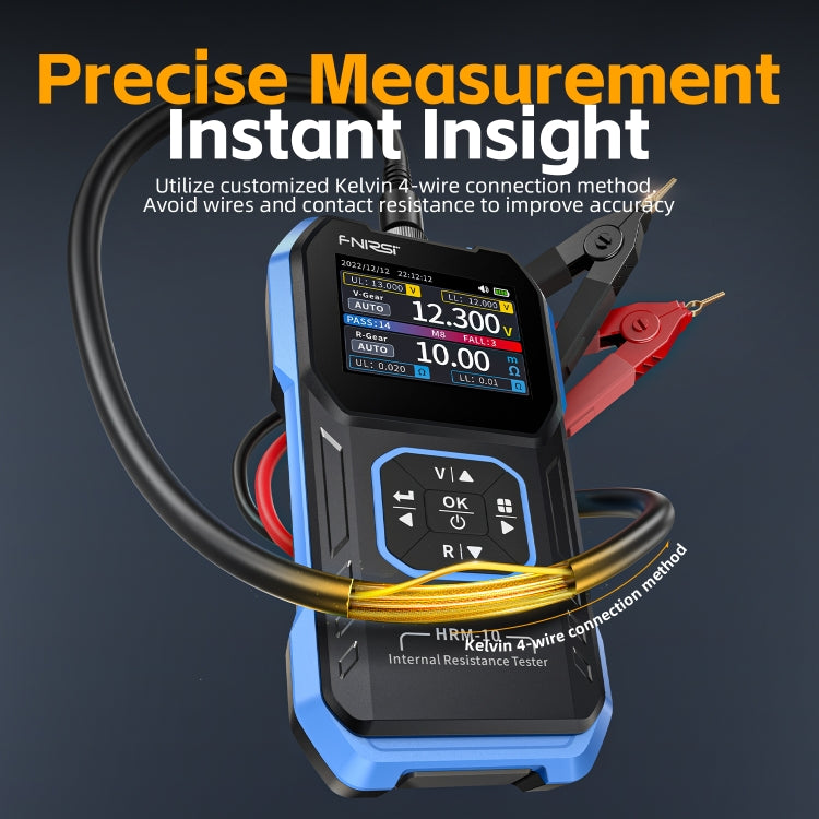 FNIRSI 18650 Lithium Battery Internal Resistance Voltage Measuring Instrument(HRM-10) - free shipping - PMC Jewellery - Order now!