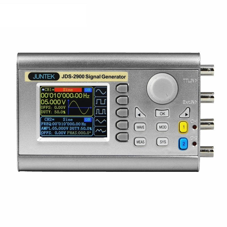 JUNTEK Programmable Dual-Channel DDS Function Arbitrary Waveform Signal Generator, Frequency: 40MHz(UK Plug) - Other Tester Tool by PMC TechLife | Online Shopping South Africa | PMC TechLife | Buy Now Pay Later Mobicred