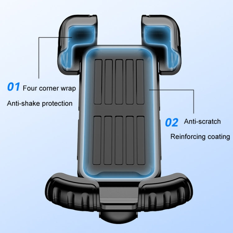 YYS-680 Motorcycle Mountain Bike Shock And Shaking Absorbing Riding Navigation Stand - Holder by PMC Jewellery | Online Shopping South Africa | PMC Jewellery | Buy Now Pay Later Mobicred