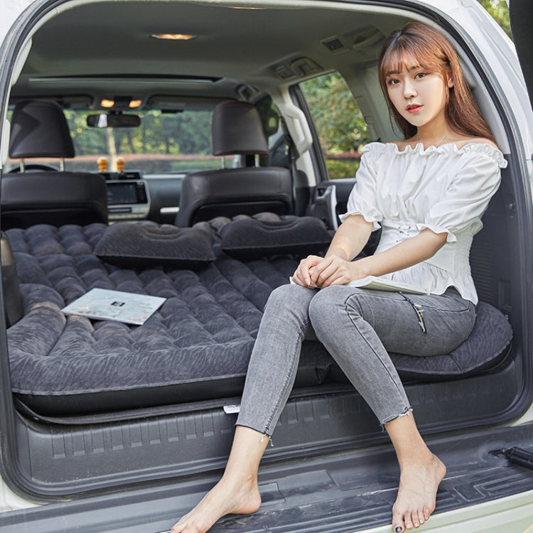 Inflatable Mattress For Car Travel SUV Rear Seat/Trunk, Color: Gray - Seat Accessories by PMC Jewellery | Online Shopping South Africa | PMC Jewellery | Buy Now Pay Later Mobicred