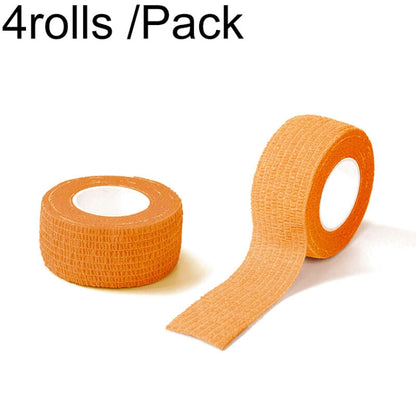 4rolls /Pack 2.5cm X 4.5m Cartoon Non-Woven Sports Protection Bandage, Color: Orange - Physiotherapy Sports Tape by PMC Jewellery | Online Shopping South Africa | PMC Jewellery | Buy Now Pay Later Mobicred