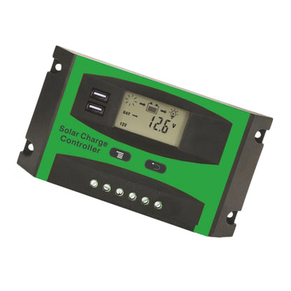 30A 12V/24V Solar Charge And Discharge Controller Dual USB Port LCD Solar Cells Panel Charge Regulator - Others by PMC Jewellery | Online Shopping South Africa | PMC Jewellery | Buy Now Pay Later Mobicred