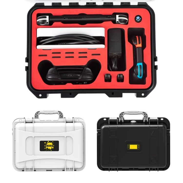 DEVASO For Switch / OLED IP67 Waterproof Storage Case Hardshell Bag, Color: Black+Shoulder Strap - free shipping - PMC Jewellery - Order now!