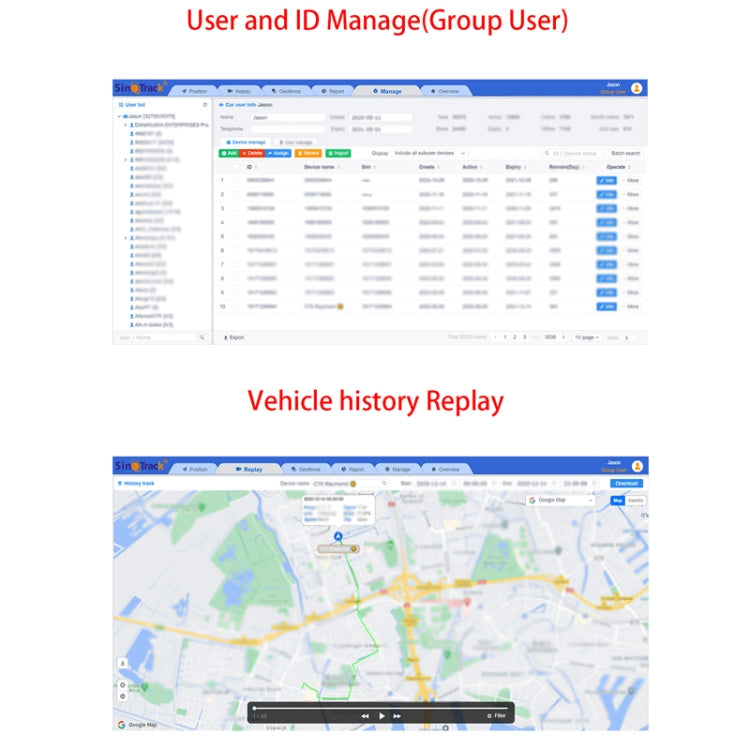 SinoTrack GPS Vehicle-Mounted Motorcycle Car Positioning Tracker, Model: 2G-ST-901M - GPS Accessories by SinoTrack | Online Shopping South Africa | PMC Jewellery | Buy Now Pay Later Mobicred