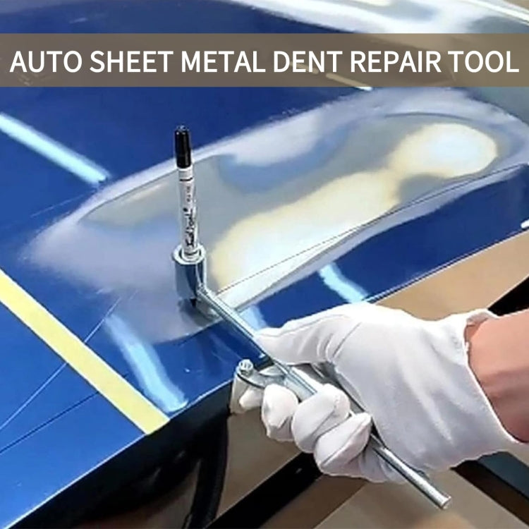 Automotive Sheet Metal Dent Repair Tool Paint Parallel Marking Tool(With Pen) - Hand Tool Sets by PMC TechLife | Online Shopping South Africa | PMC TechLife | Buy Now Pay Later Mobicred