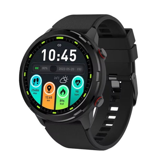 Outdoor GPS Sport Watch 1.32inch HD Round Screen Multi Sport Mode Smartwatch(Black) - Smart Watches by PMC Jewellery | Online Shopping South Africa | PMC Jewellery | Buy Now Pay Later Mobicred