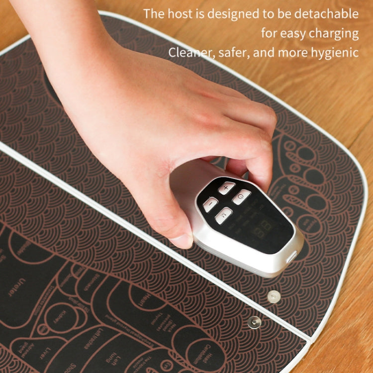 EMS Foot Massager Pad Foldable Pulse Foot Massage Mat Microcurrent Foot Physical Therapy With RC(Coffee) - free shipping - PMC TechLife - Order now!