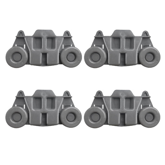 4pcs /Pack W10195416 Lower Dishwasher Wheel Part For Maytag / KitchenAid / Whirlpool / Kenmore Dish Rack(Gray) - Dish Washers & Accessories by PMC Jewellery | Online Shopping South Africa | PMC Jewellery | Buy Now Pay Later Mobicred