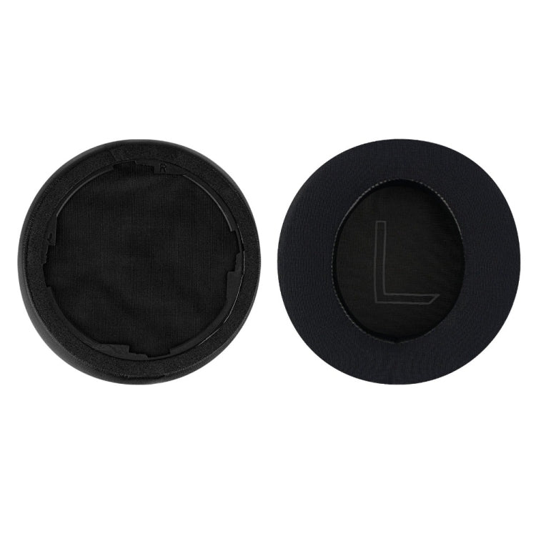 1pair For Alienware AW310H / AW510H Ice Gel Headphone Leather Cover Sponge Cover Earmuffs(Black) - Earmuff & Pad by PMC Jewellery | Online Shopping South Africa | PMC Jewellery | Buy Now Pay Later Mobicred