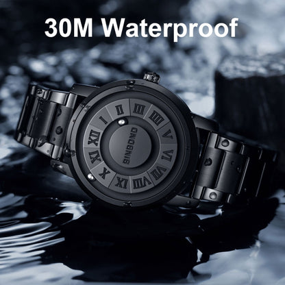 BINBOND B234 30m Waterproof Magnetic Suspension Watch, Color: Full Gold-Gold - Metal Strap Watches by BINBOND | Online Shopping South Africa | PMC Jewellery | Buy Now Pay Later Mobicred