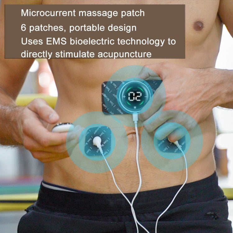 Cervical Massager EMS Pulse Therapy Device Full Body Massage Patch, Spec: Double Host Without Remote - free shipping - PMC TechLife - Order now!