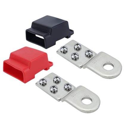 4-way RV Yacht Flame Retardant Waterproof Battery Terminal Fuse Block(Two) - Fuse by PMC Jewellery | Online Shopping South Africa | PMC Jewellery | Buy Now Pay Later Mobicred