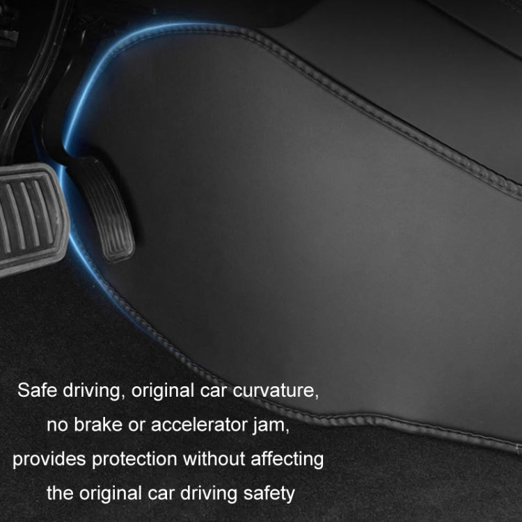 For Tesla Center Console Side Anti-kick Protective Pad, Style: For 2017-2023 Model 3 Center Console Sides TPE - Seat Accessories by PMC Jewellery | Online Shopping South Africa | PMC Jewellery | Buy Now Pay Later Mobicred