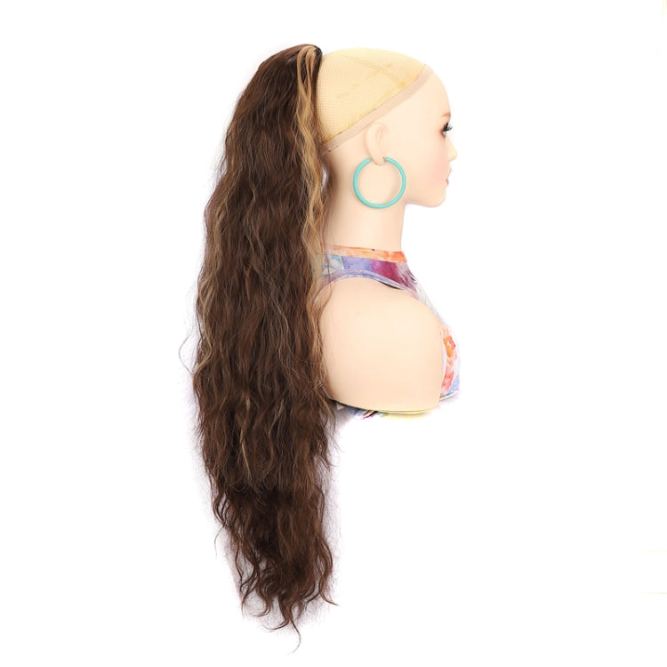 Ladies Extended Woolly Curly Rope Pulling Mesh Ponytail Wig, Color: 118# - free shipping - PMC TechLife - Order now!