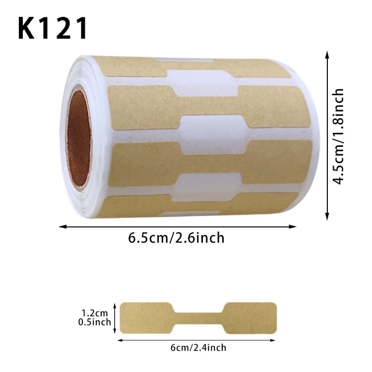 Jewelry Price Decoration Kraft Paper Handmade Stickers(K121) - Labels by PMC Jewellery | Online Shopping South Africa | PMC Jewellery | Buy Now Pay Later Mobicred