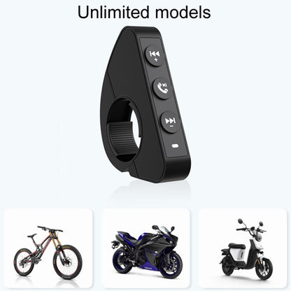 Q15 Motorcycle Riding Wireless Bluetooth Handlebar Control Phone Button Remote Controller(Black) - Others by PMC Jewellery | Online Shopping South Africa | PMC Jewellery | Buy Now Pay Later Mobicred