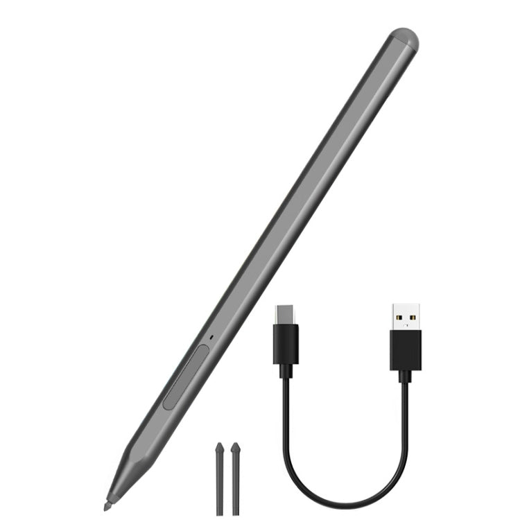 For Microsoft Surface Pro/Go/Laptop/Book Anti-Touch Handwriting Capacitive Pen(Gray) - Stylus Pen by PMC TechLife | Online Shopping South Africa | PMC TechLife | Buy Now Pay Later Mobicred